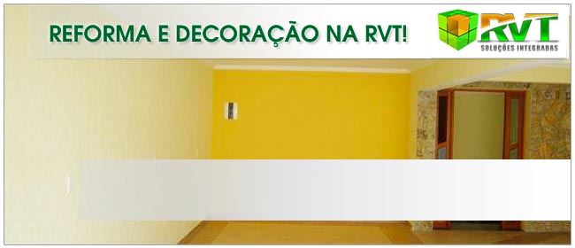 Serviços de reforma em geral na RVT Soluções