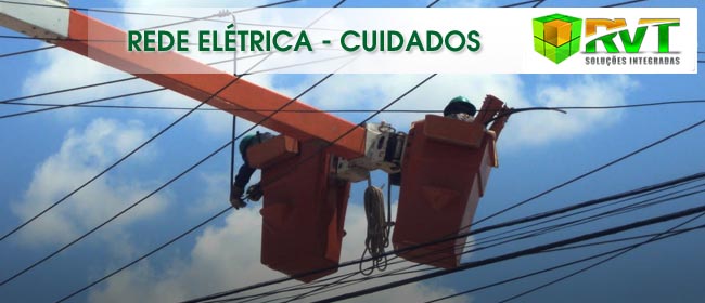 Cuidados com a rede elétrica